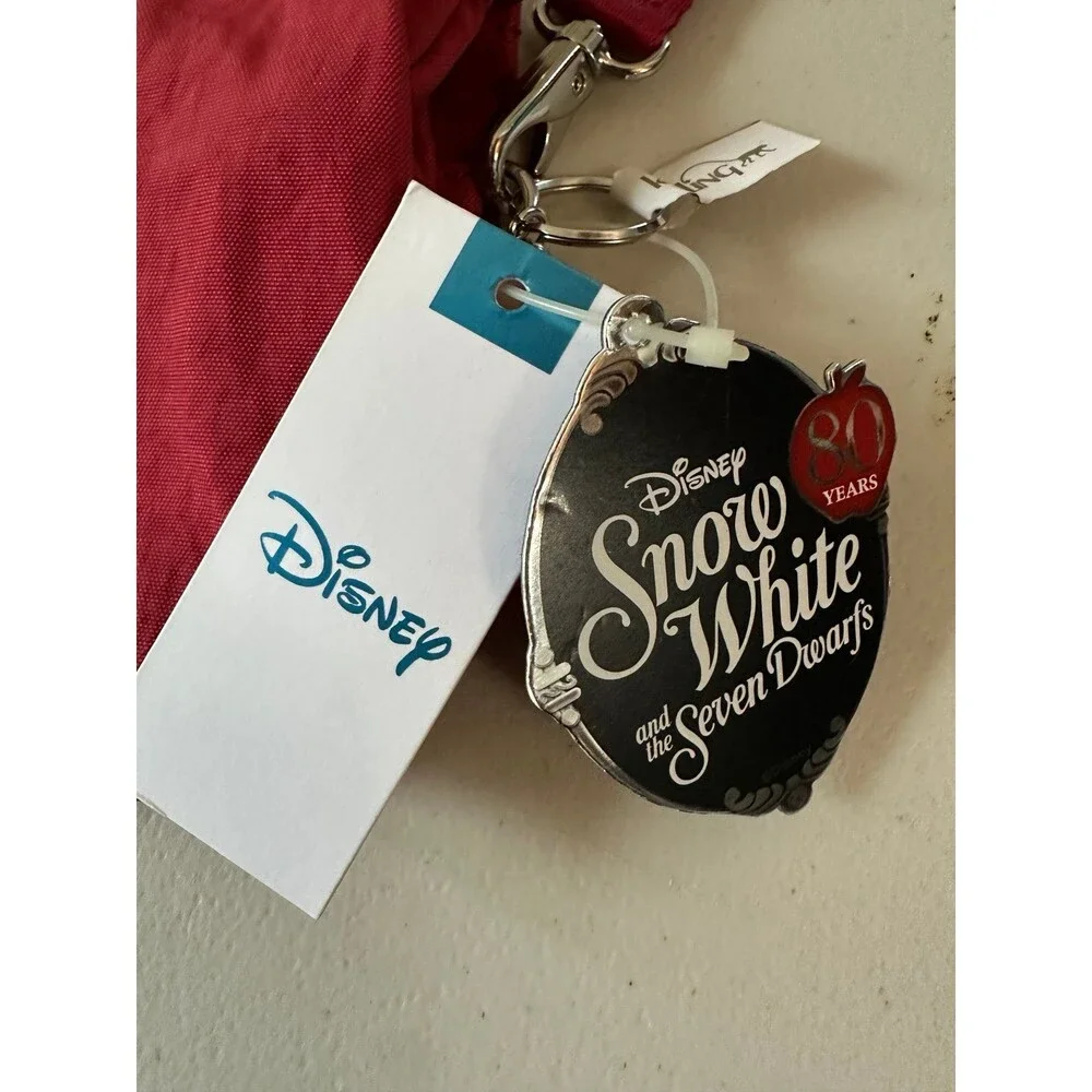 NWT 2017 Kipling X Disney Collab Snow White Collection Evil Queen Wristlet Pouch